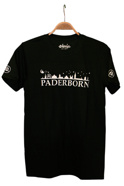 T Shirt Paderborn Skyline Lady Schwarz